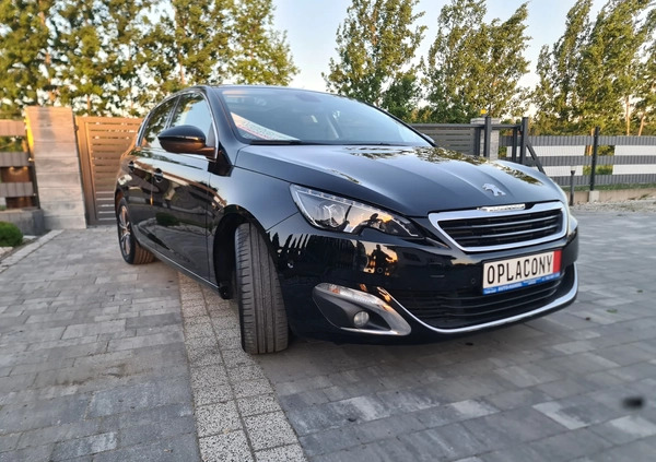 Peugeot 308 cena 28700 przebieg: 199079, rok produkcji 2014 z Prochowice małe 137